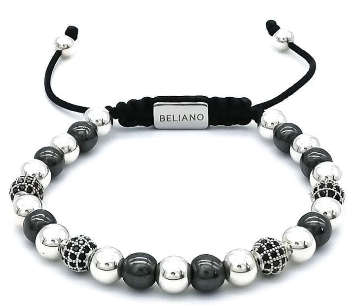 Makramee-ArmbandArmband 925 Silber - Hamätit - DiamondsBelianoBeliano