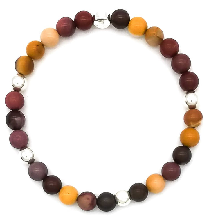 Makramee-ArmbandArmband Autumn Colors - Mookait - 925 SilberBelianoBeliano