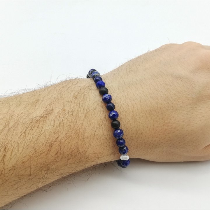 ArmbandArmband - Lapislazuli - Sandelsholz - 925 SilberBelianoBeliano