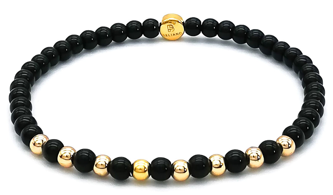 Armband Onyx - 24K GoldBelianoBeliano