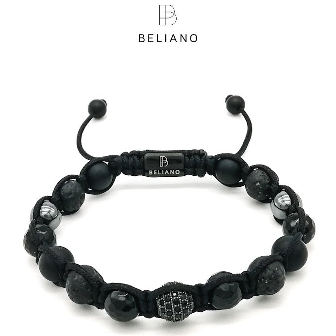 ArmbandArmband - Onyx - Lava - Hämatit - DiamondsBelianoBeliano