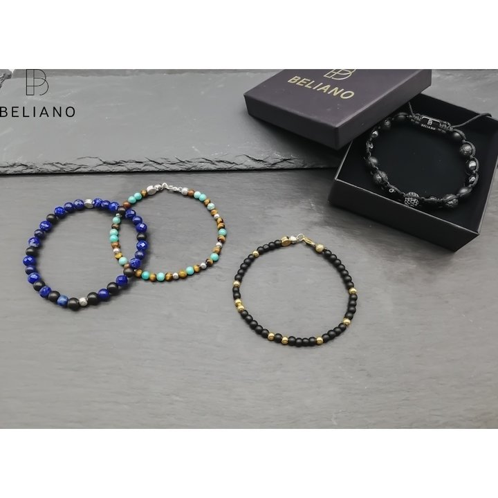 ArmbandArmband - Onyx - Lava - Hämatit - DiamondsBelianoBeliano