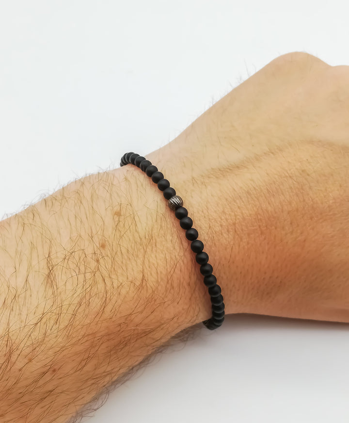 ArmbandArmband - Onyx - RhodiumBelianoBeliano