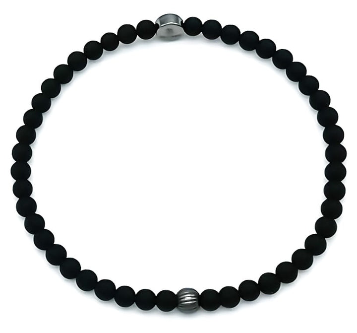 ArmbandArmband - Onyx - RhodiumBelianoBeliano