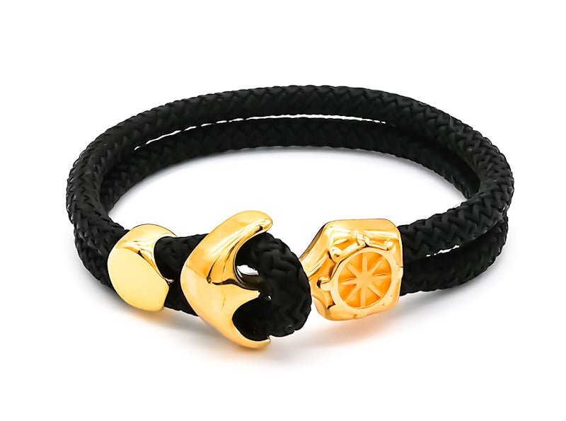 Makramee-ArmbandArmband Sailor - Gold AnkerBelianoBeliano