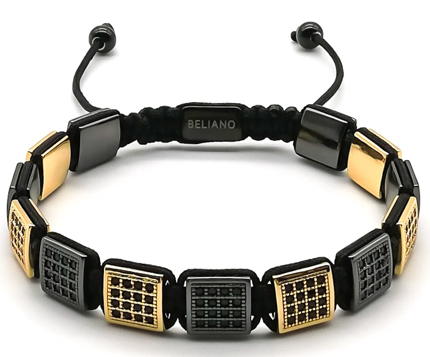 flatFlatbeads Bracelet - Gold - DiamondsBelianoBeliano